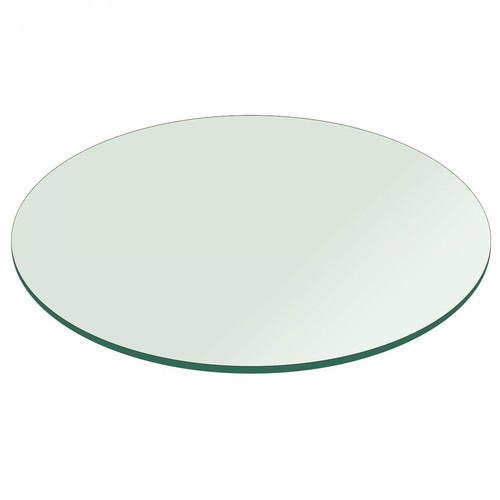 Glass table top round - table,